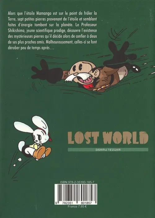 Verso de l'album Lost world