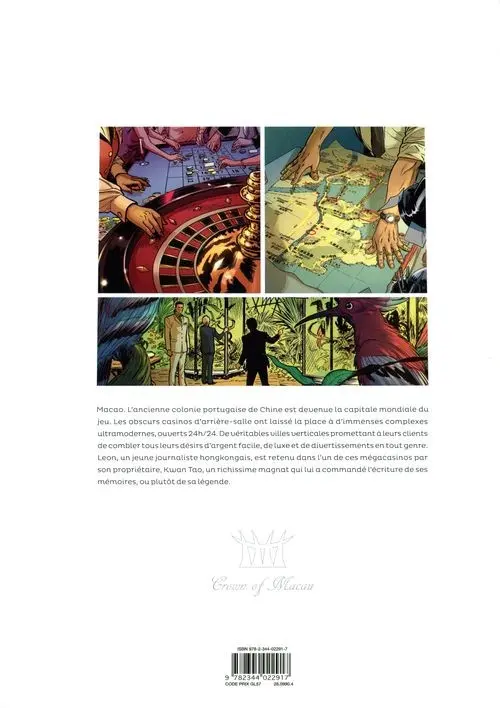 Verso de l'album Macao Tome 2 L'Envol du phénix