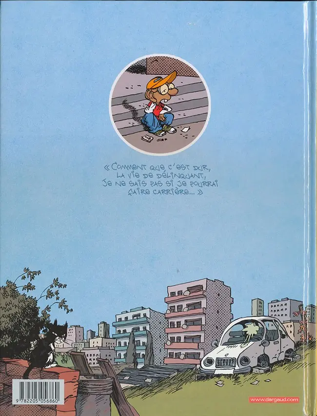 Verso de l'album Nic Oumouk Tome 1 Total souk pour Nic Oumouk