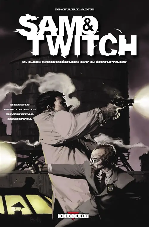 Couverture de l'album Sam and Twitch / Sam & Twitch Delcourt Tome 2 Les Sorcières et l'écrivain