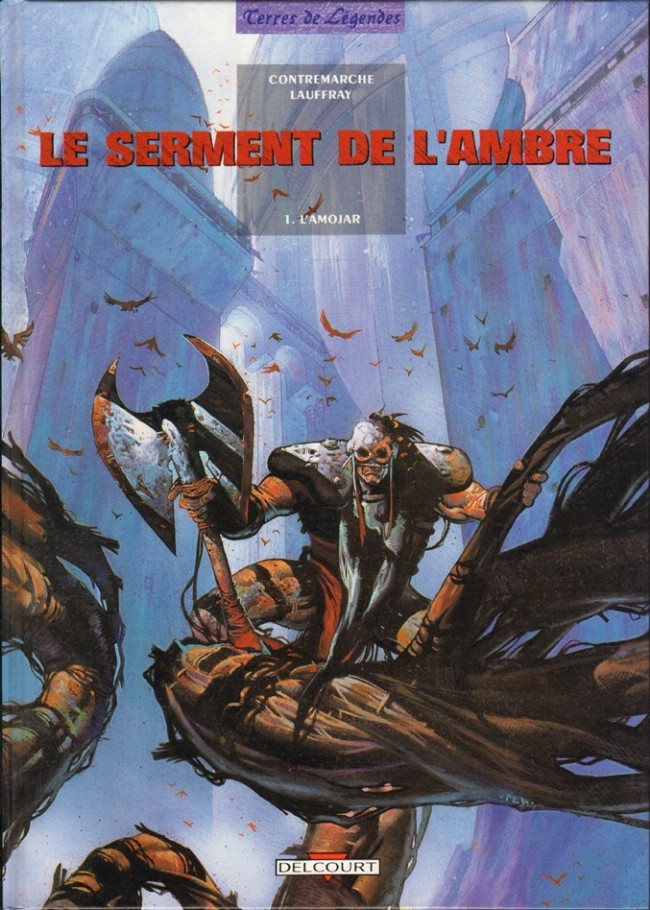 Couverture de l'album Le serment de l'Ambre Tome 1 L'Amojar
