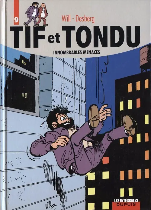 Couverture de l'album Tif et Tondu Intégrale Tome 9 Innombrables menaces