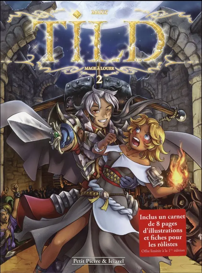 Couverture de l'album Tild, Mage à louer Tome 2 Maudit Bretteur !