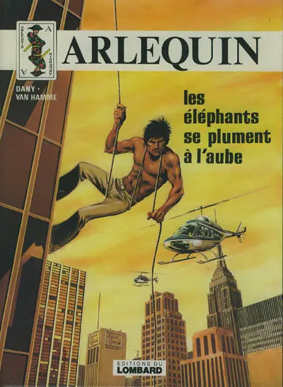 Couverture de l'album Arlequin Tome 1 Les éléphants se plument à l'aube
