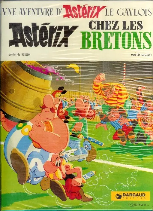 Couverture de l'album Astérix Tome 8 Astérix chez les Bretons