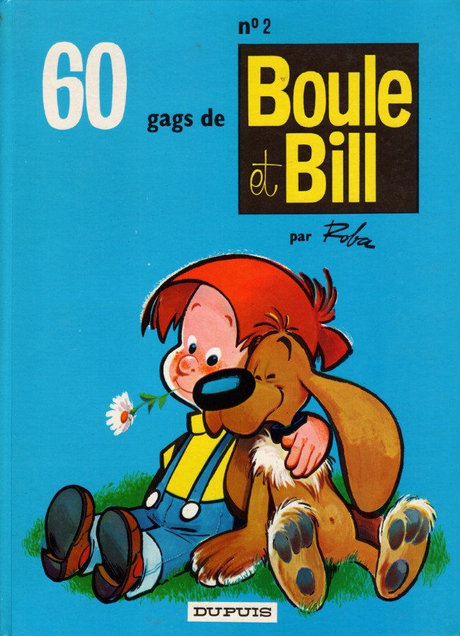 Couverture de l'album Boule et Bill N° 2 60 gags de Boule et Bill