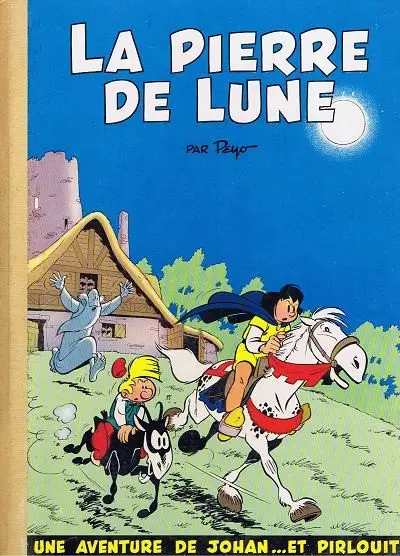 Couverture de l'album Johan et Pirlouit Tome 4 La pierre de lune