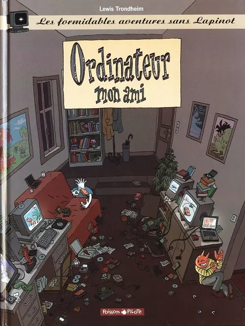 Couverture de l'album Lapinot (Les formidables aventures sans) Tome 2 Ordinateur mon ami