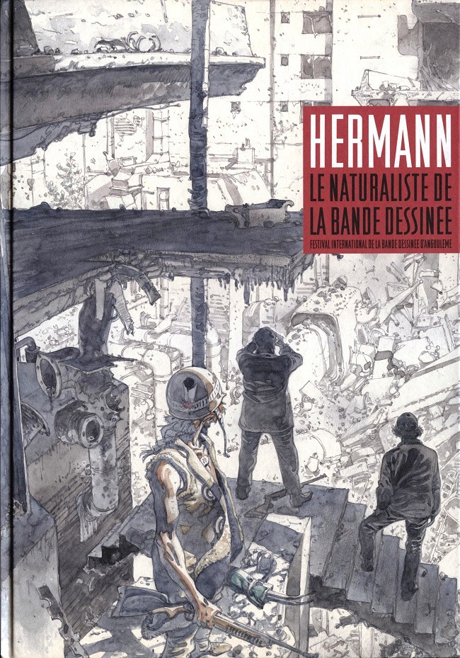Couverture de l'album Hermann - Le naturaliste de la bande dessinée