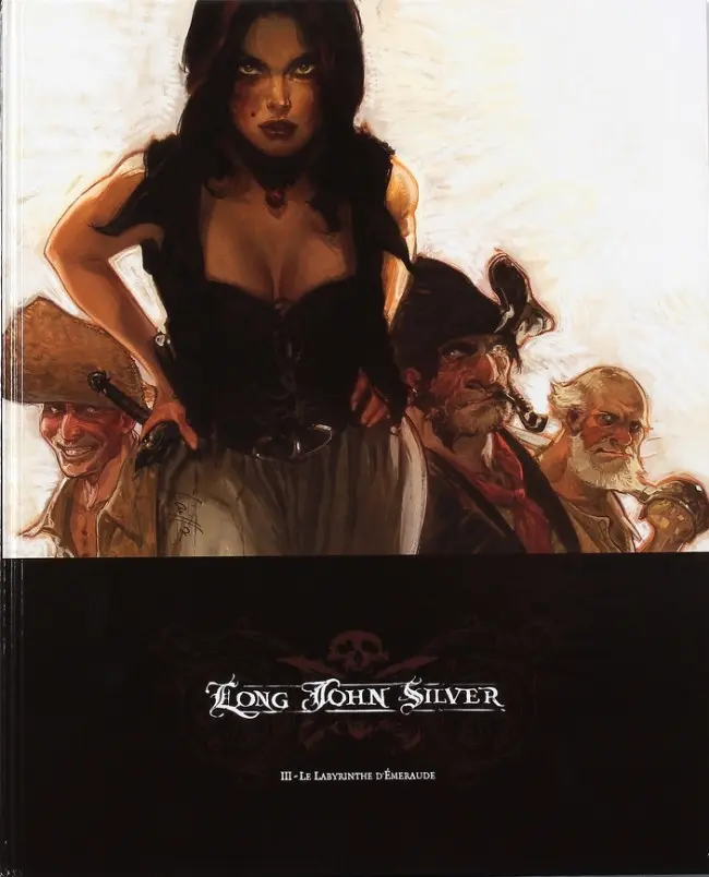Couverture de l'album Long John Silver III Le labyrinthe d'émeraude