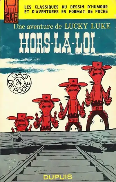 Couverture de l'album Lucky Luke Tome 6 Hors-la-loi