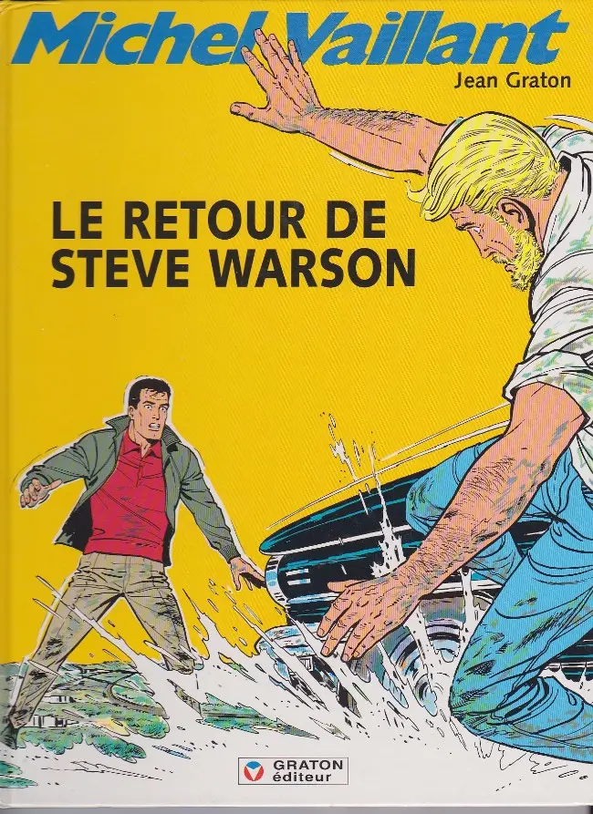 Couverture de l'album Michel Vaillant Tome 9 Le retour de Steve Warson