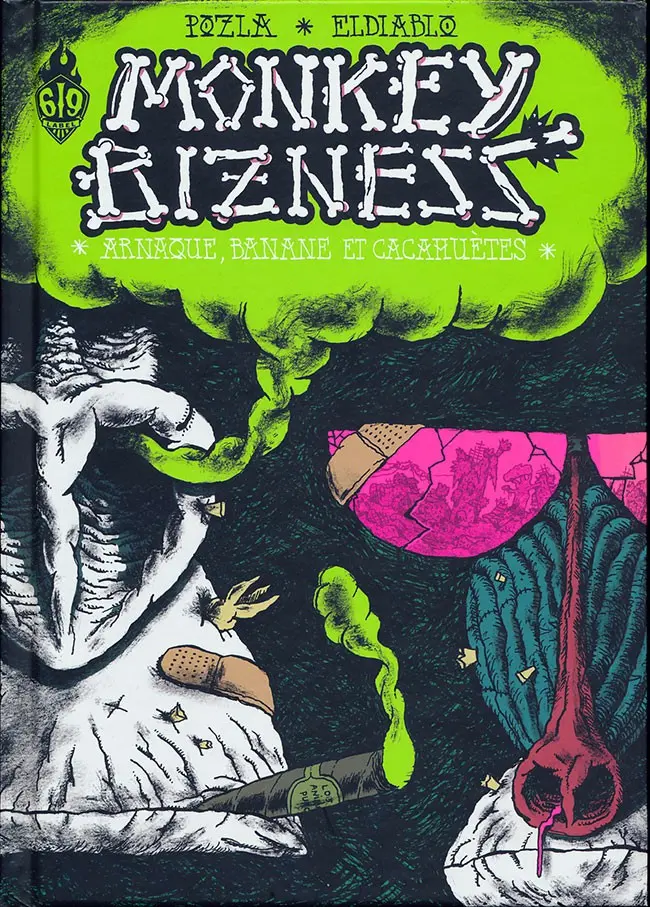 Couverture de l'album Monkey bizness Tome 1 Arnaque, banane et cacahuètes