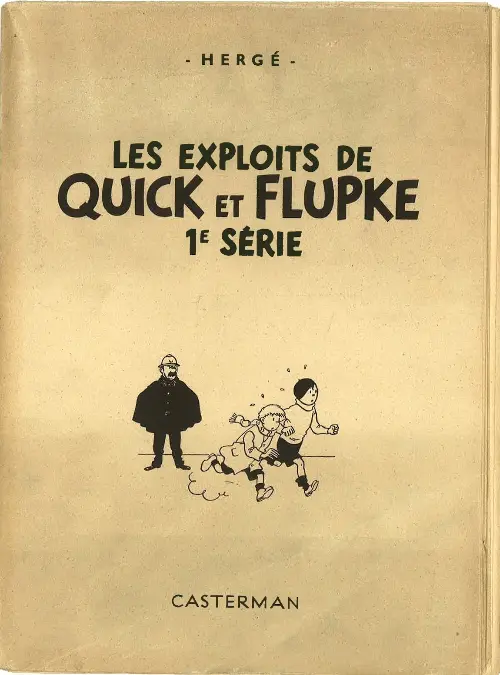 Couverture de l'album Quick et Flupke - Gamins de Bruxelles 1e série