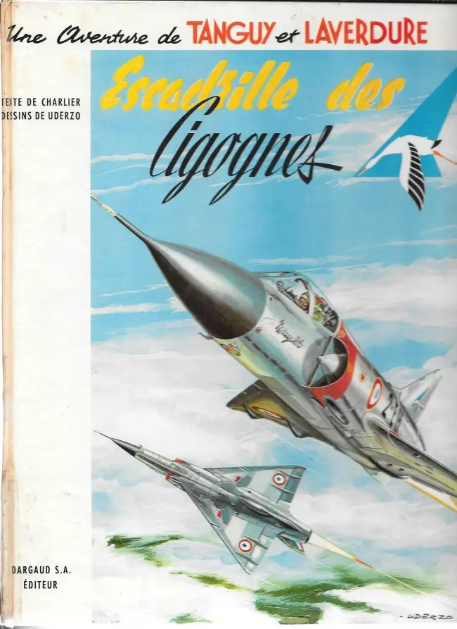 Couverture de l'album Tanguy et Laverdure Tome 4 Escadrille des cigognes