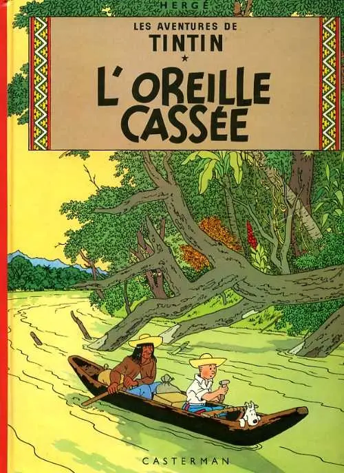 Couverture de l'album Tintin Tome 6 L'oreille cassée