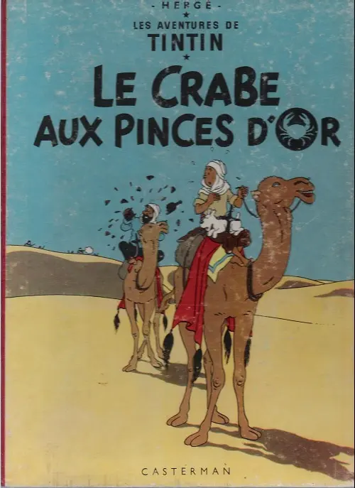 Couverture de l'album Tintin Tome 9 Le crabe aux pinces d'or