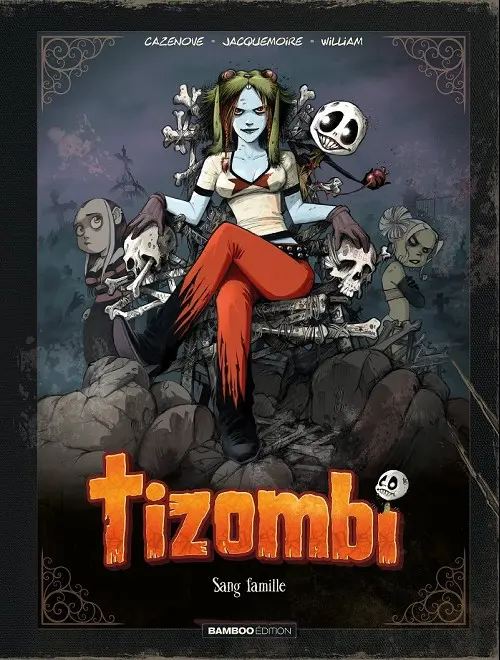 Couverture de l'album Tizombi Tome 2 Sang famille