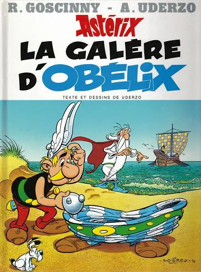 Couverture de l'album Astérix Tome 30 La galère d'Obélix