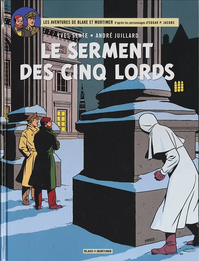 Couverture de l'album Blake et Mortimer Tome 21 Le Serment des cinq lords
