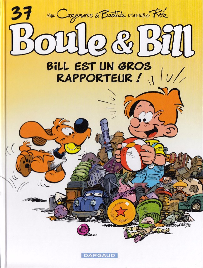 Couverture de l'album Boule & Bill Tome 37 Bill est un gros rapporteur !