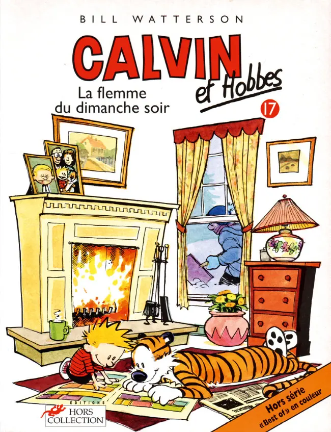 Couverture de l'album Calvin et Hobbes Tome 17 La flemme du dimanche soir