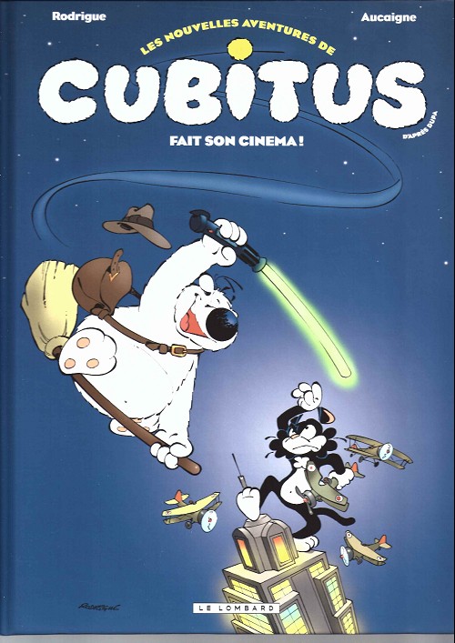 Couverture de l'album Les nouvelles aventures de Cubitus Cubitus fait son cinéma !