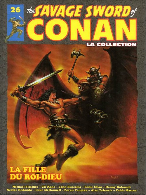 Couverture de l'album The Savage Sword of Conan - La Collection Tome 26 La fille du roi-dieu
