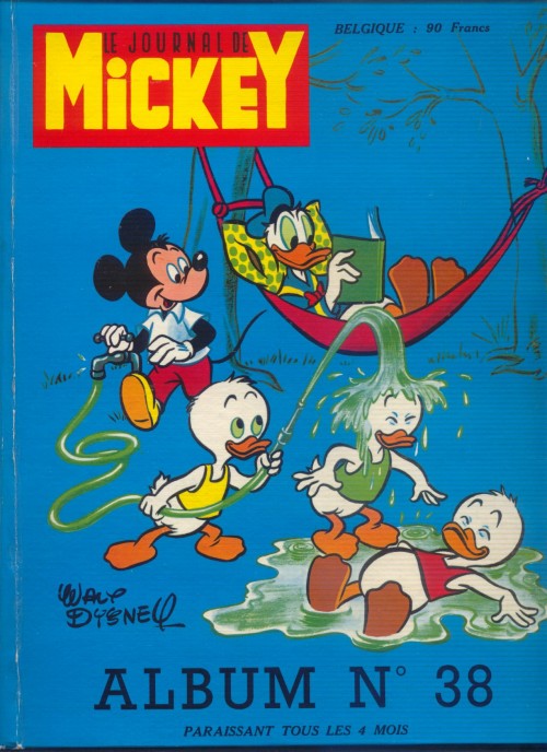 Couverture de l'album Le Journal de Mickey Album N° 38