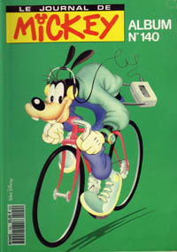 Couverture de l'album Le Journal de Mickey Album N° 140