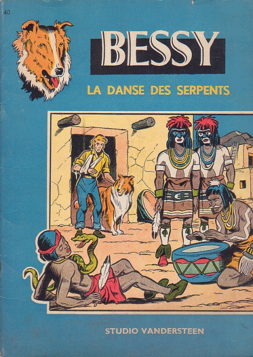 Couverture de l'album Bessy Tome 40 La danse des serpents