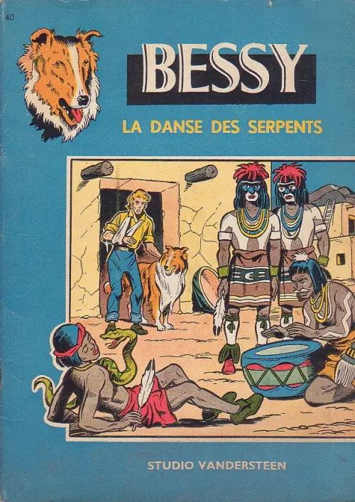 Couverture de l'album Bessy Tome 40 La danse des serpents