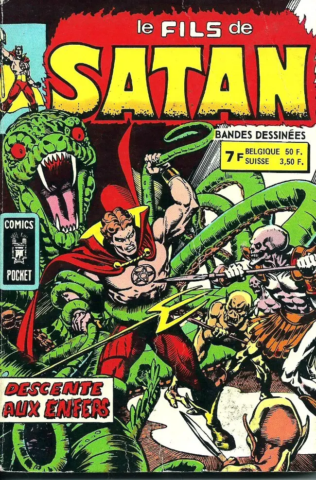 Couverture de l'album Le Fils de Satan Album N° 7