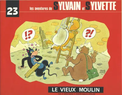 Couverture de l'album Sylvain et Sylvette Tome 23 Le vieux moulin