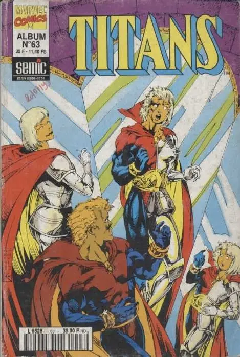 Couverture de l'album Titans Album N° 63