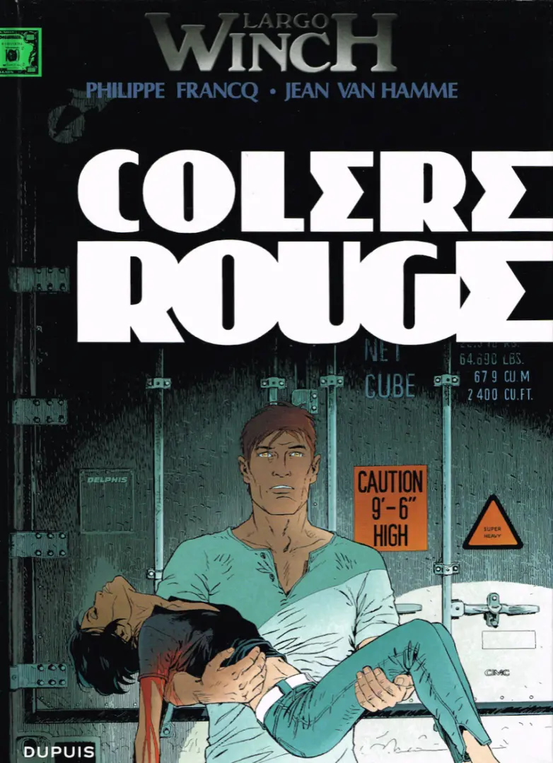Couverture de l'album Largo Winch Tome 18 Colère rouge