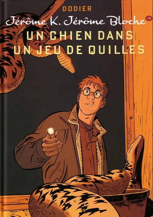 Couverture de l'album Jérôme K. Jérôme Bloche Tome 19 Un chien dans un jeu de quilles