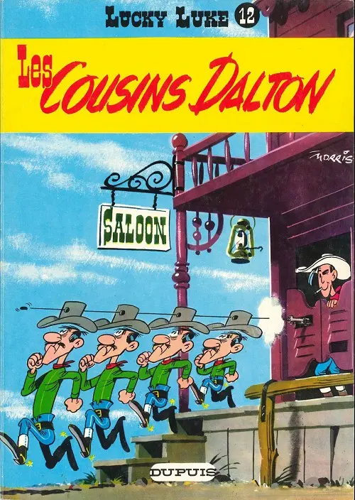 Couverture de l'album Lucky Luke Tome 12 Les cousins Dalton