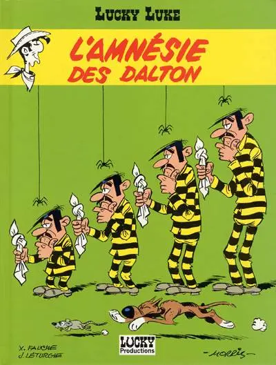 Couverture de l'album Lucky Luke Tome 60 L'amnésie des Dalton
