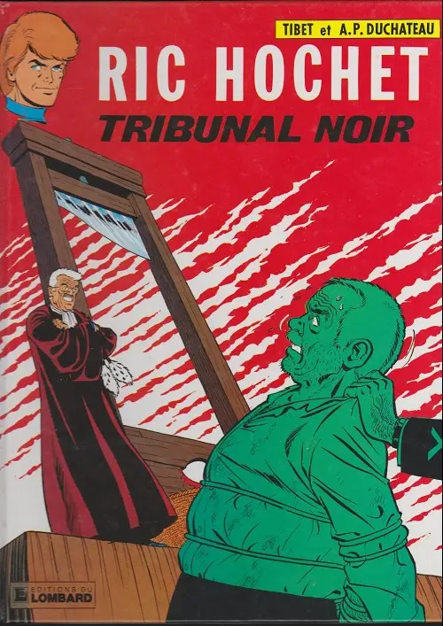 Couverture de l'album Ric Hochet Tome 32 Tribunal noir