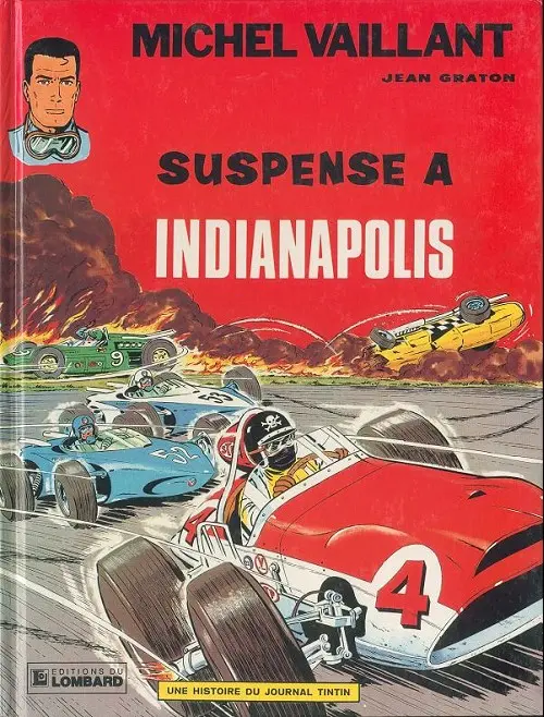 Couverture de l'album Michel Vaillant Tome 11 Suspense à Indianapolis