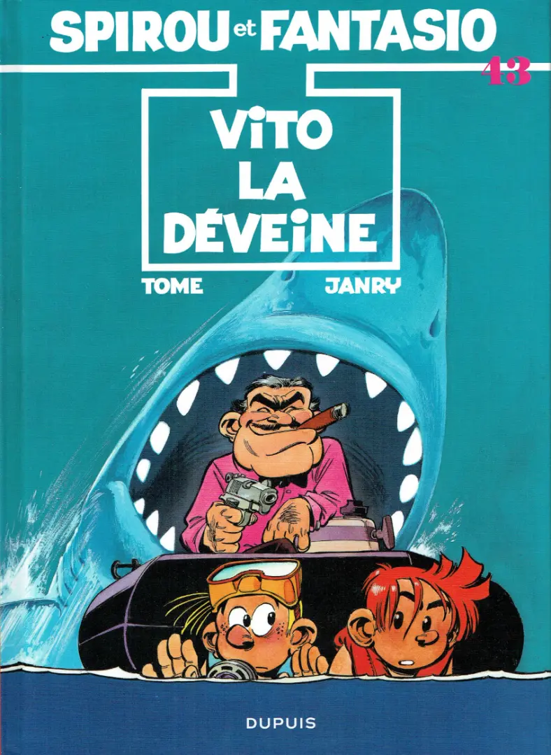 Couverture de l'album Spirou et Fantasio Tome 43 Vito la déveine