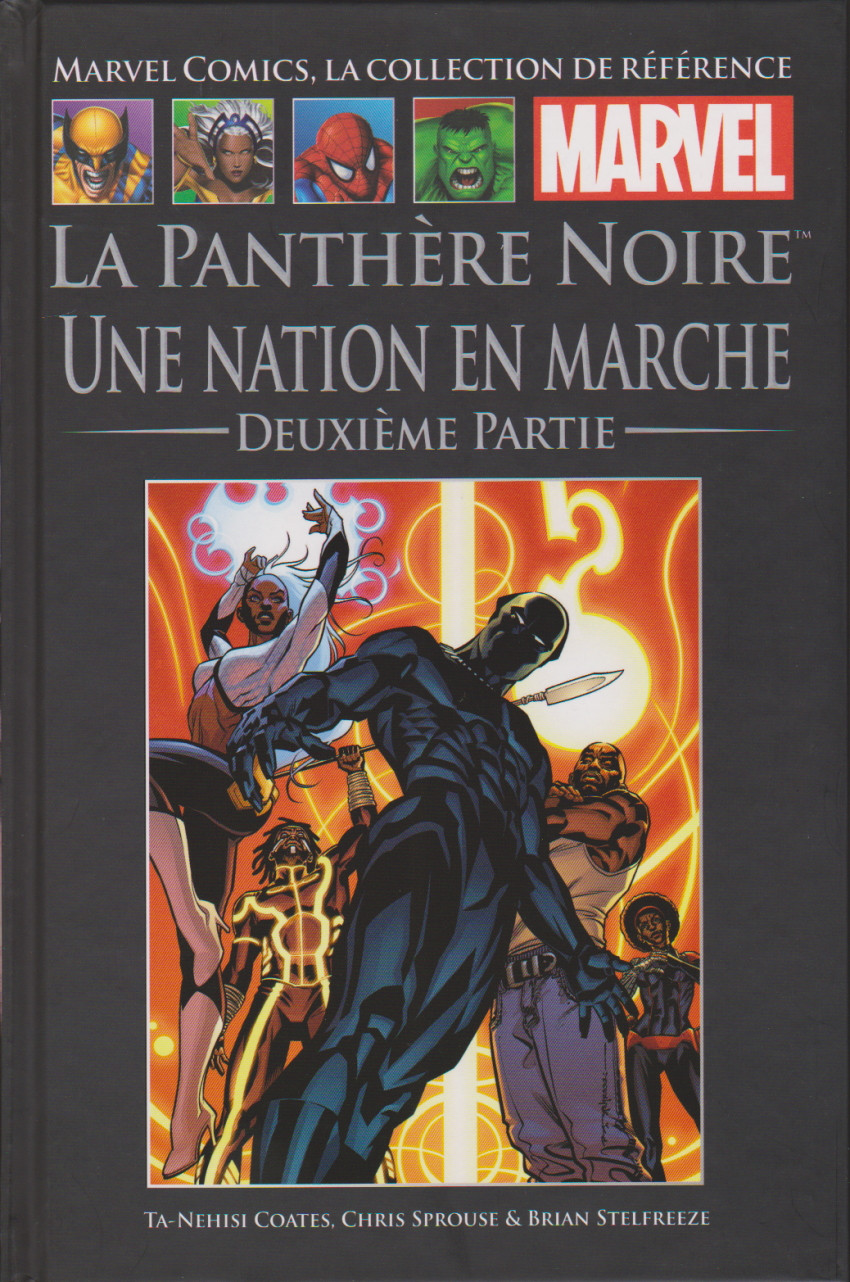 Couverture de l'album Marvel Comics - La collection de référence Tome 171 La Panthère Noire : Une Nation en Marche - Deuxième Partie