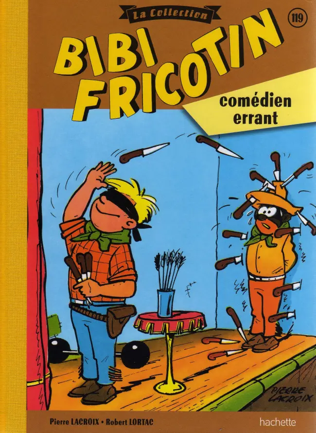 Couverture de l'album Bibi Fricotin Tome 119 Bibi Fricotin comédien errant