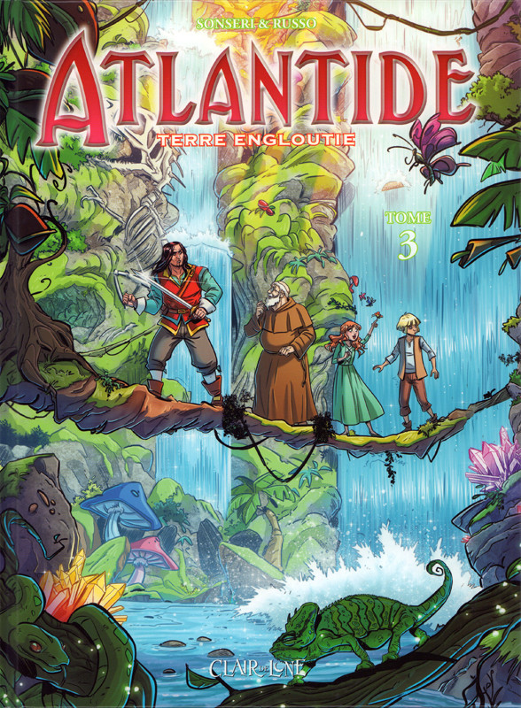 Couverture de l'album Atlantide - Terre engloutie Tome 3