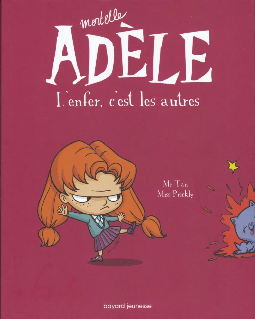 Couverture de l'album Mortelle Adèle Tome 2 L'enfer, c'est les autres