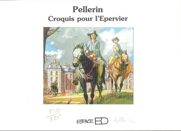 Couverture de l'album L'Épervier Croquis pour l'epervier