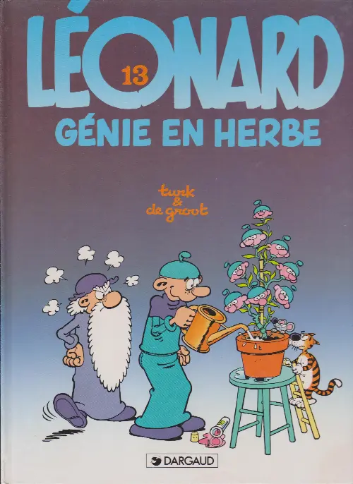 Couverture de l'album Léonard Tome 13 Génie en herbe