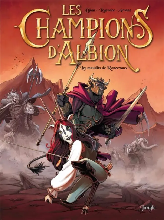 Couverture de l'album Les Champions d'Albion Tome 2 Les maudits de roncevaux