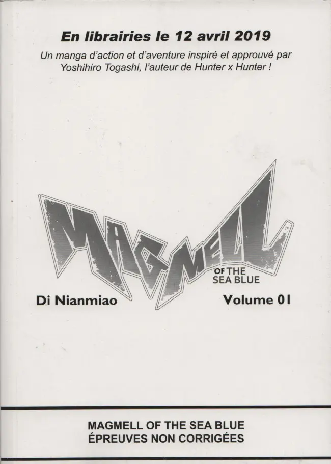 Couverture de l'album Ultramarine Magmell 1 Magmell of the sea blue